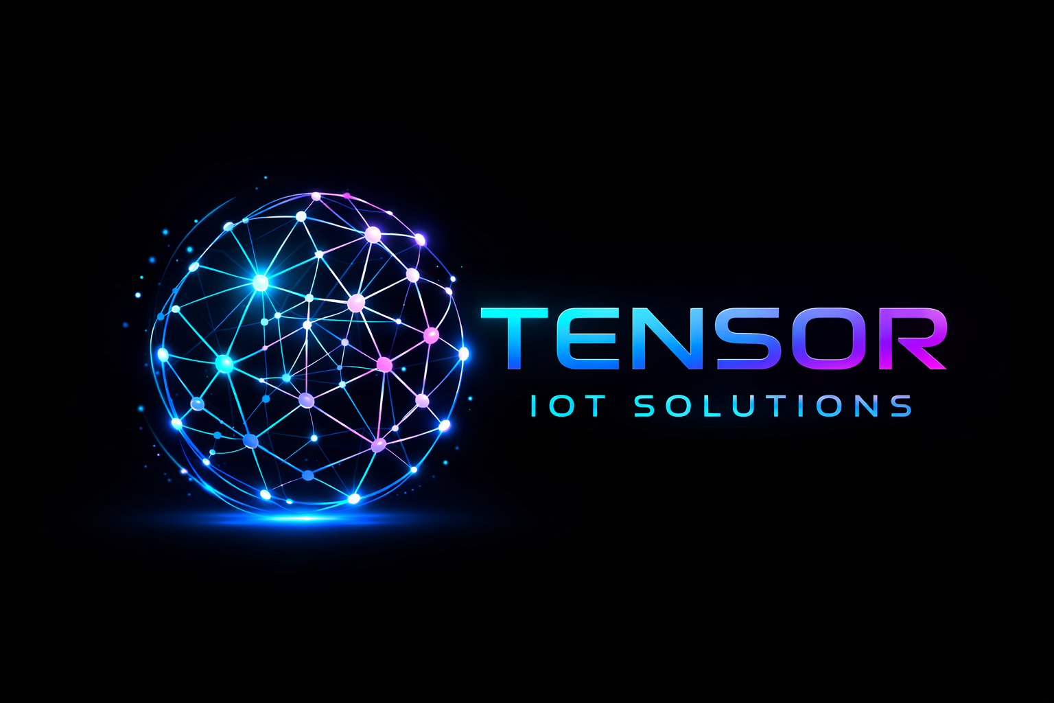 Tensor IoT Solutions brand graphic